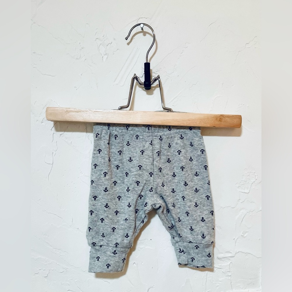 Carters Baby Anchor Print Sweat pant/ Jogger | 0-3 Months
